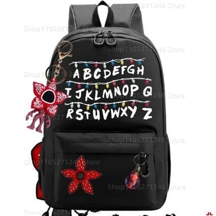 Nouveau Sac à Dos Tendance 2026 Monster SThing Saison 5 pour Étudiants (Hommes et Femmes) – Sac à Do