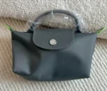Sac à main décontracté pour femmes, mini sac mignon, Longchamp Le Pliage, sac à poignée supérieure p