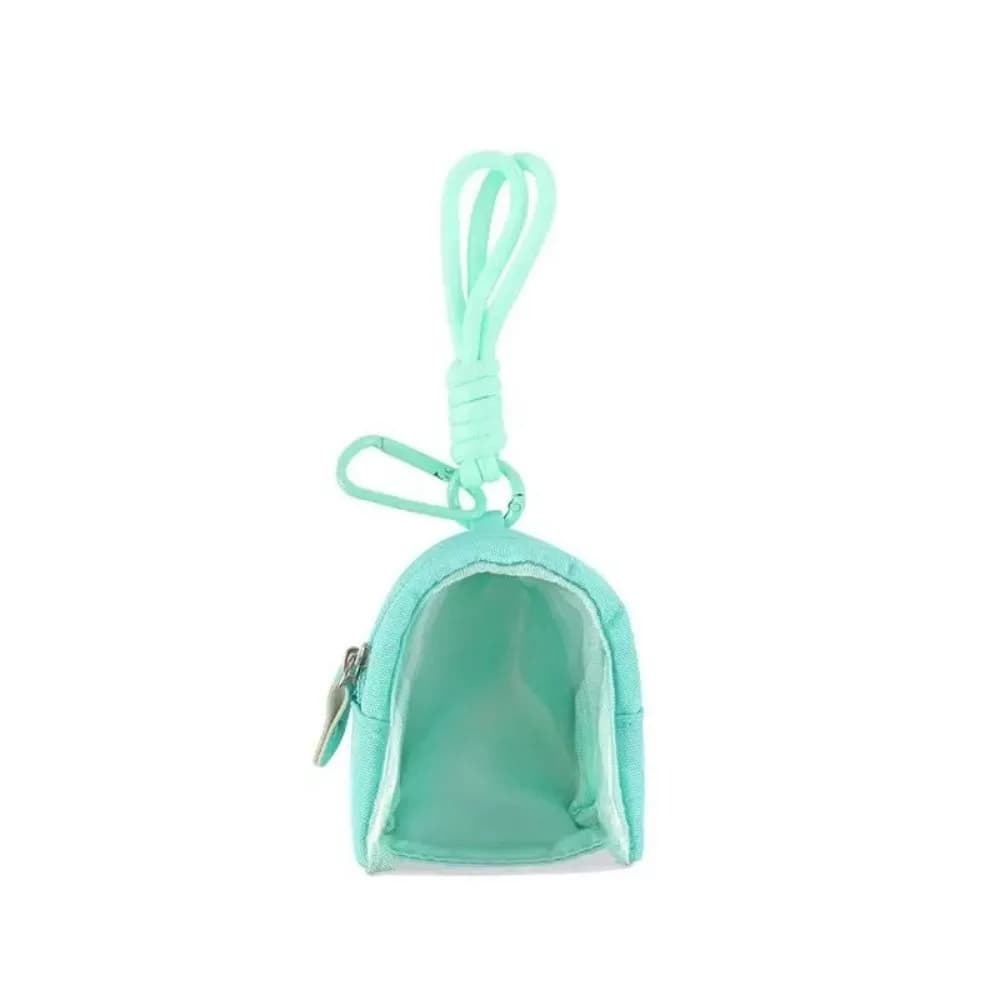 Mini sac de rangement transparent avec fenêtre transparente et cordon, sac de présentation portable,