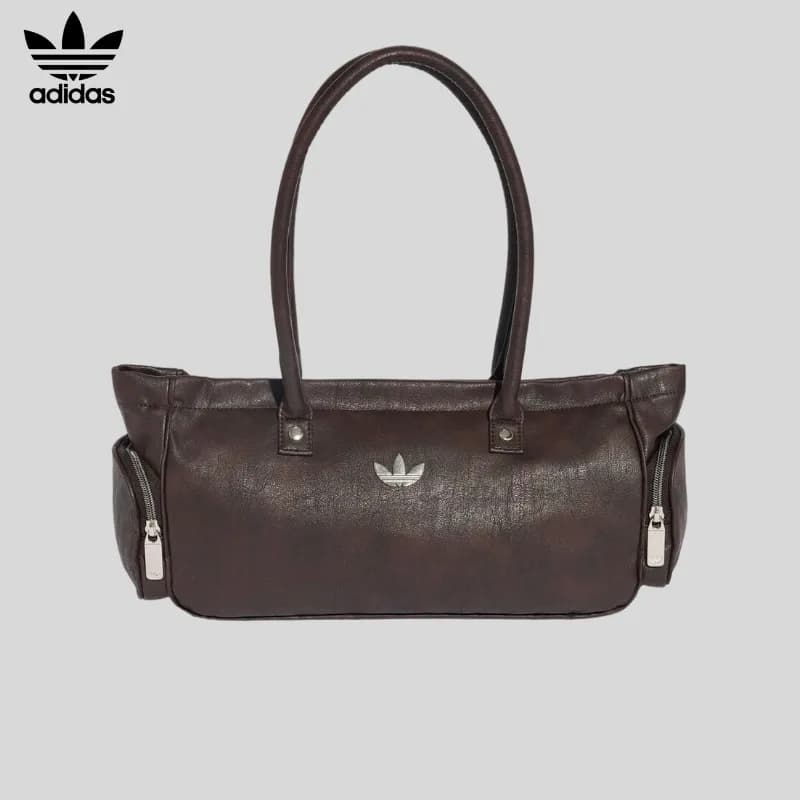 Sac fourre-tout Adidas Clover Sports, style décontracté urbain, sac à bandoulière, sac porté sous le