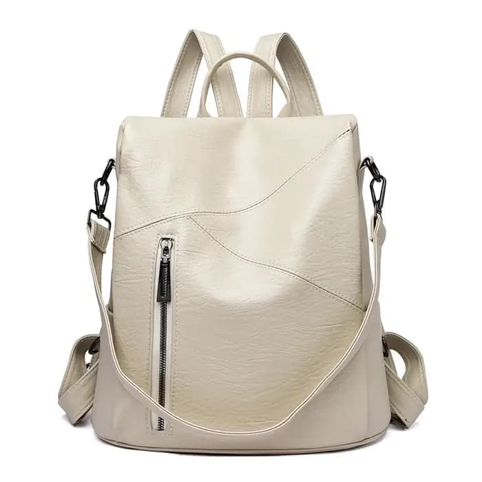 Vintage Anti-vol femme sacs à bandoulière femmes sacs à Dos en cuir souple Sac A Dos décontracté voy