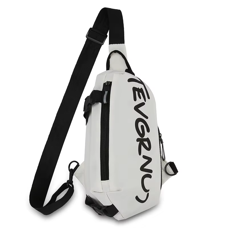 Sac à bandoulière de grande capacité à la mode pour le shopping et les voyages, sac de poitrine mult