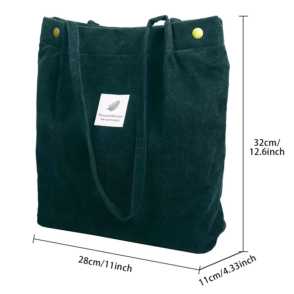 Femmes velours côtelé sac à main nouveau Style sac à bandoulière Vintage petits sacs carrés fourre-t